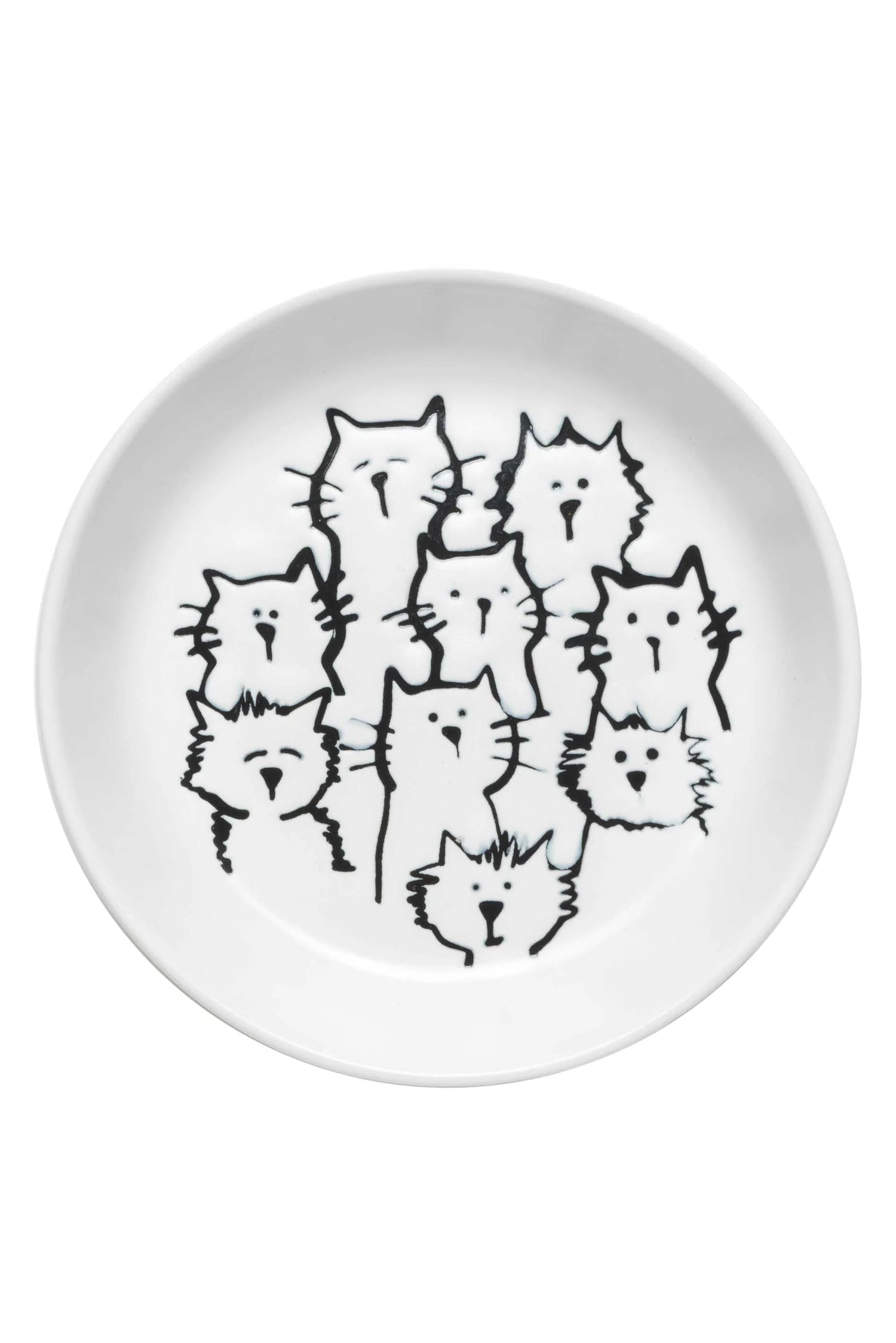 Speckle & Spot Random Cats Pet Saucer